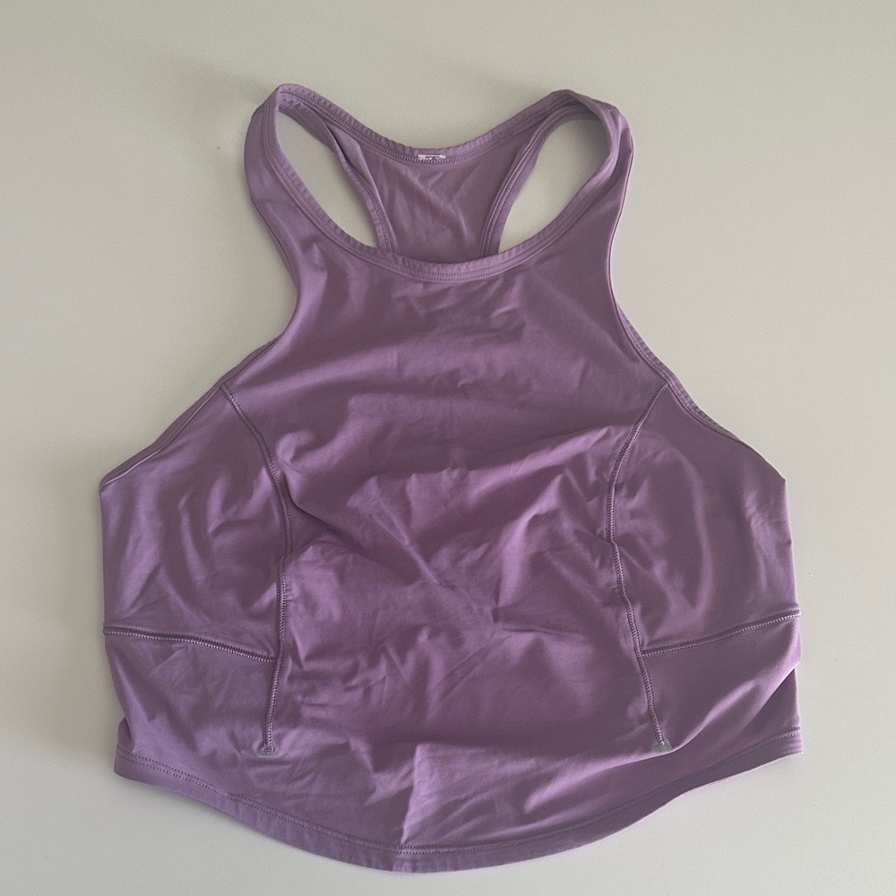 Lululemon women sports tank cropped